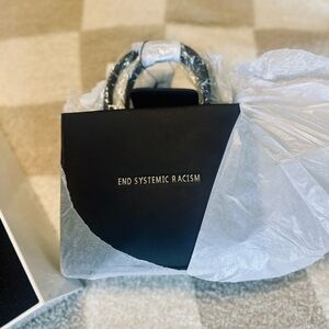 Black End Systemic Racism Women's Bag
